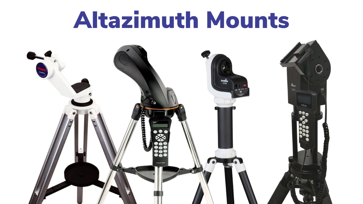 A variety of altazimuth mounts 