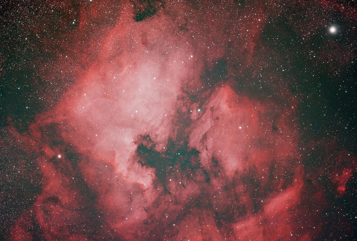 The North America Nebula taken with the Founder Optics Draco 62 by AstroBlender / Cody Peterson