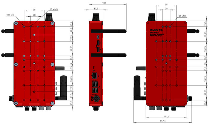 PrimaLuceLab EAGLE6PRO dimensions
