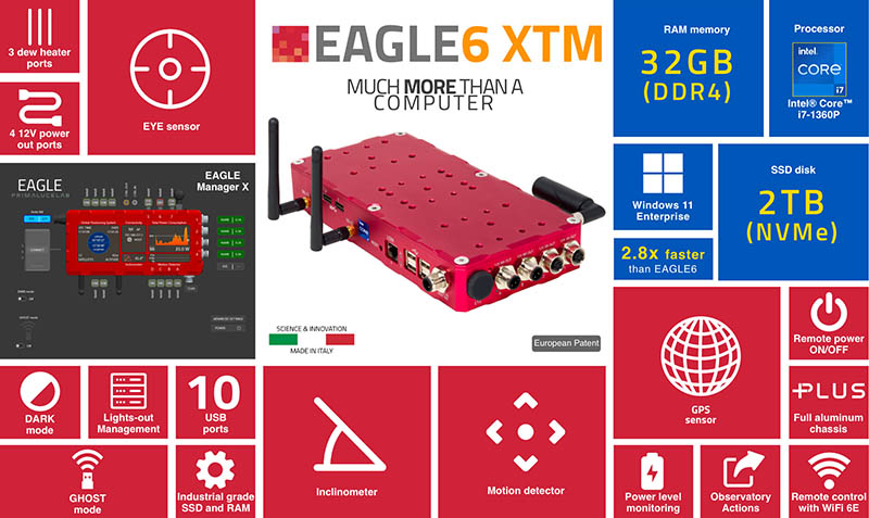 PrimaLuceLab EAGLE6XTM specifications
