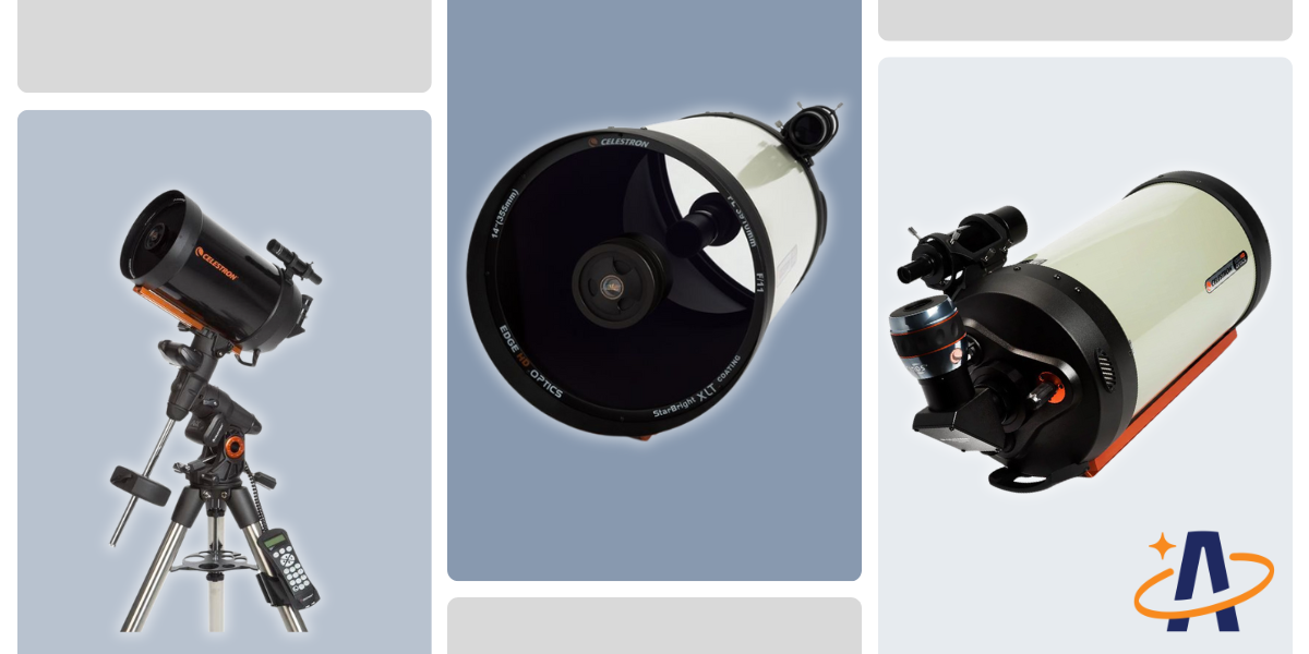 Three types of SCT telescopes.