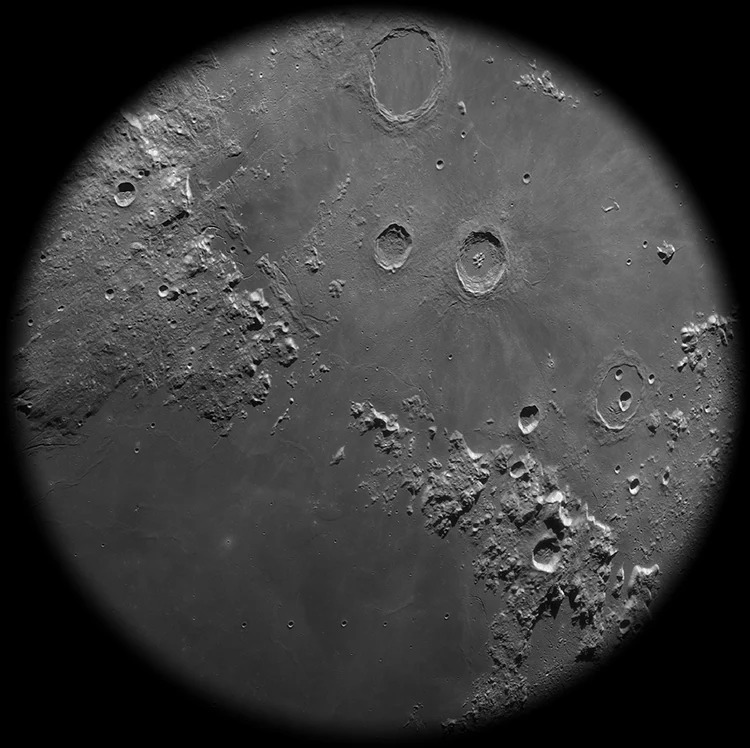 The surface of the Moon
