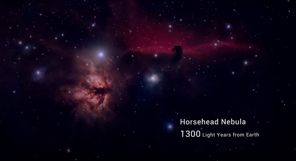 The horsehead nebula