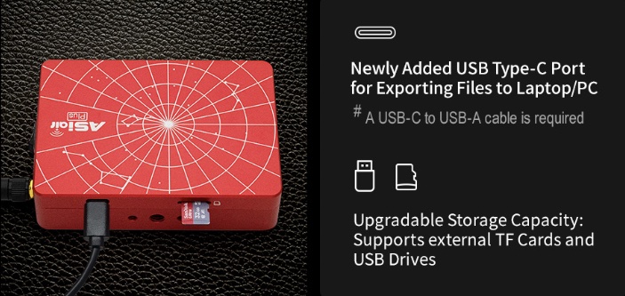 How to connect the ZWO ASIAIR Plus to a computer to export images