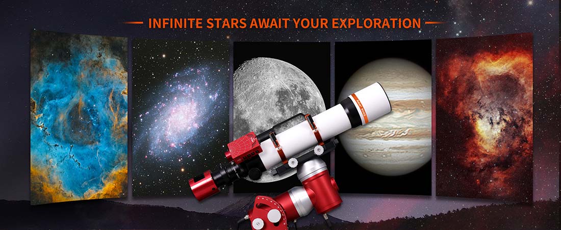 Askar 80ED Refractor Telescope - Infinite Stars Await Your Exploration
