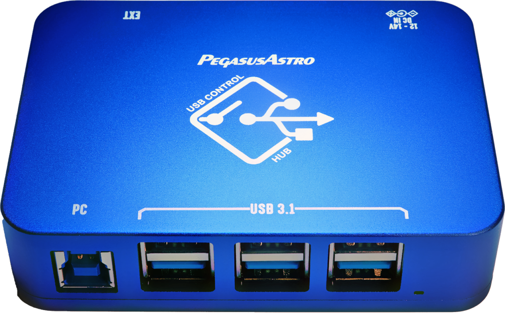 Pegasus Astro USB Hub: 6 x USB3.1 Active Ports – Delivers 2.5A each