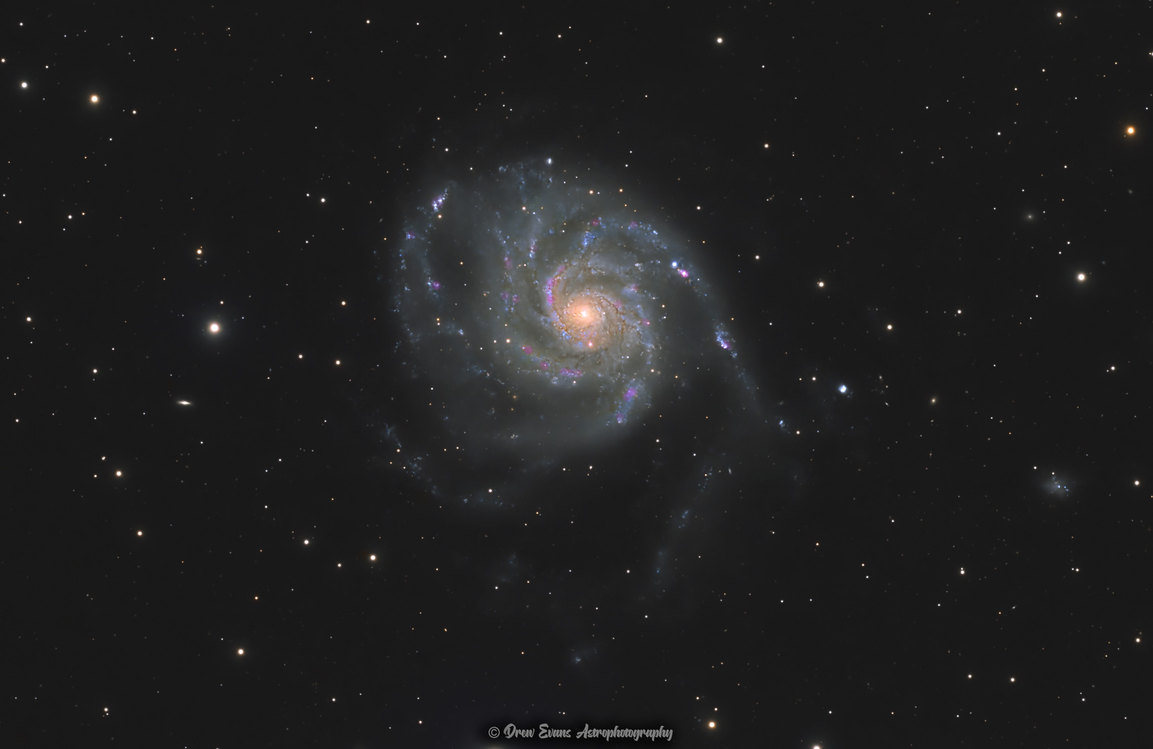 M101 captured by Drew Evans using the Askar V