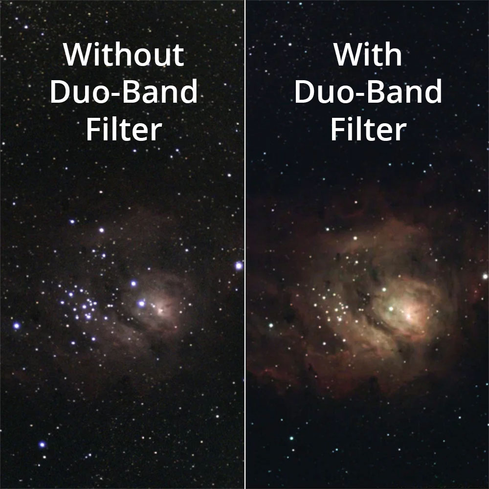 Seestar S50 Duo Band Filter for Beating Light Pollution